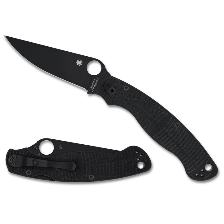 Spyderco Military 2 Salt Black C36MCBKP2