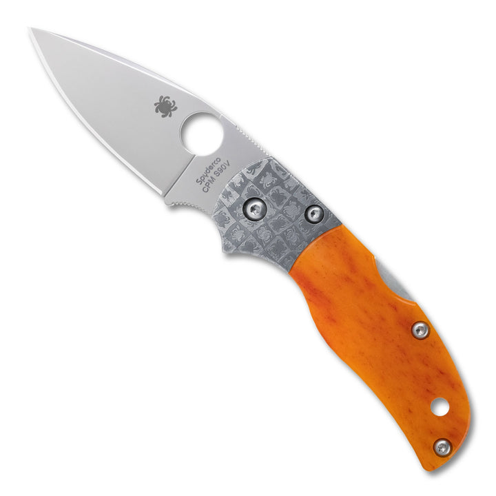 Spyderco Native 5 50th Anniversary Amber Bone C41BA50TH