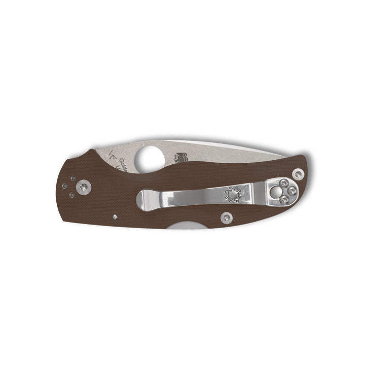 Spyderco Native 5 Brown Sprint Run C41GPBN15V5
