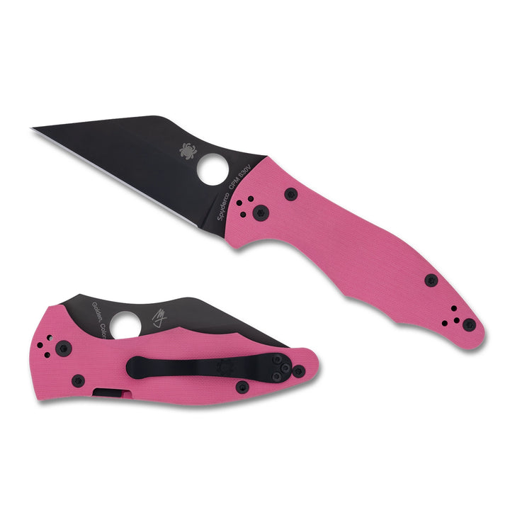 Spyderco Yojimbo 2 Pink Sprint Run C85GPNBKP2