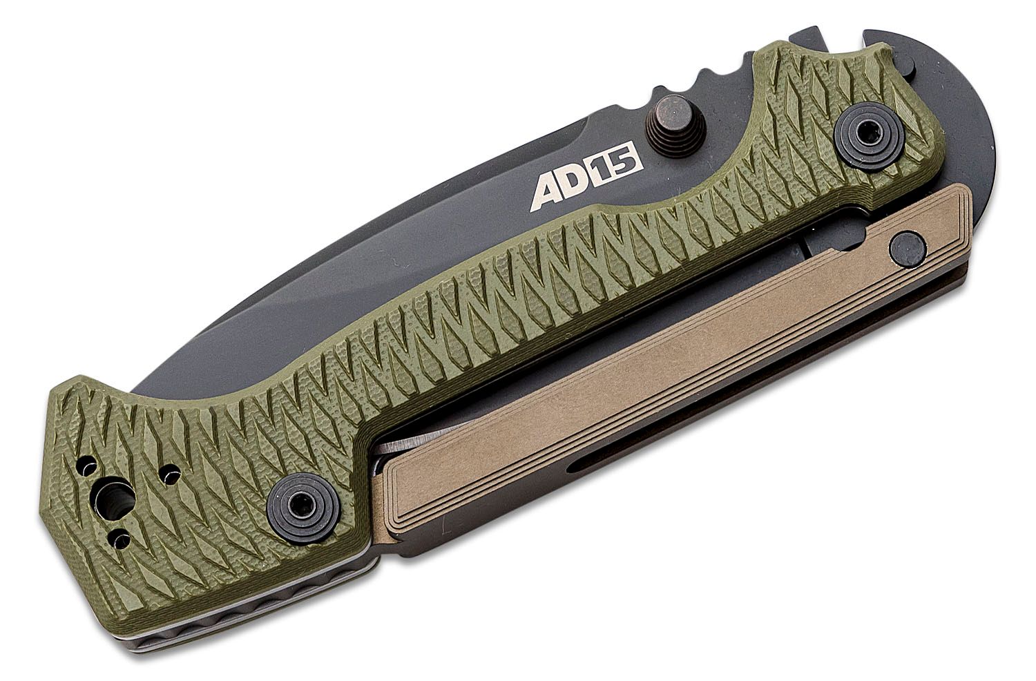 Cold Steel Andrew Demko AD-15 - OD Green/Black – Kaviso, LLC