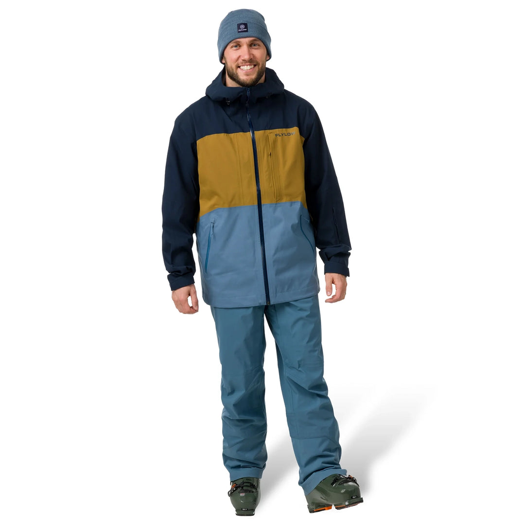 Flylow Gear Malone Jacket for skiing, biking, backcountry, hiking, outdoors recycled breathable moisture-wicking stretch
