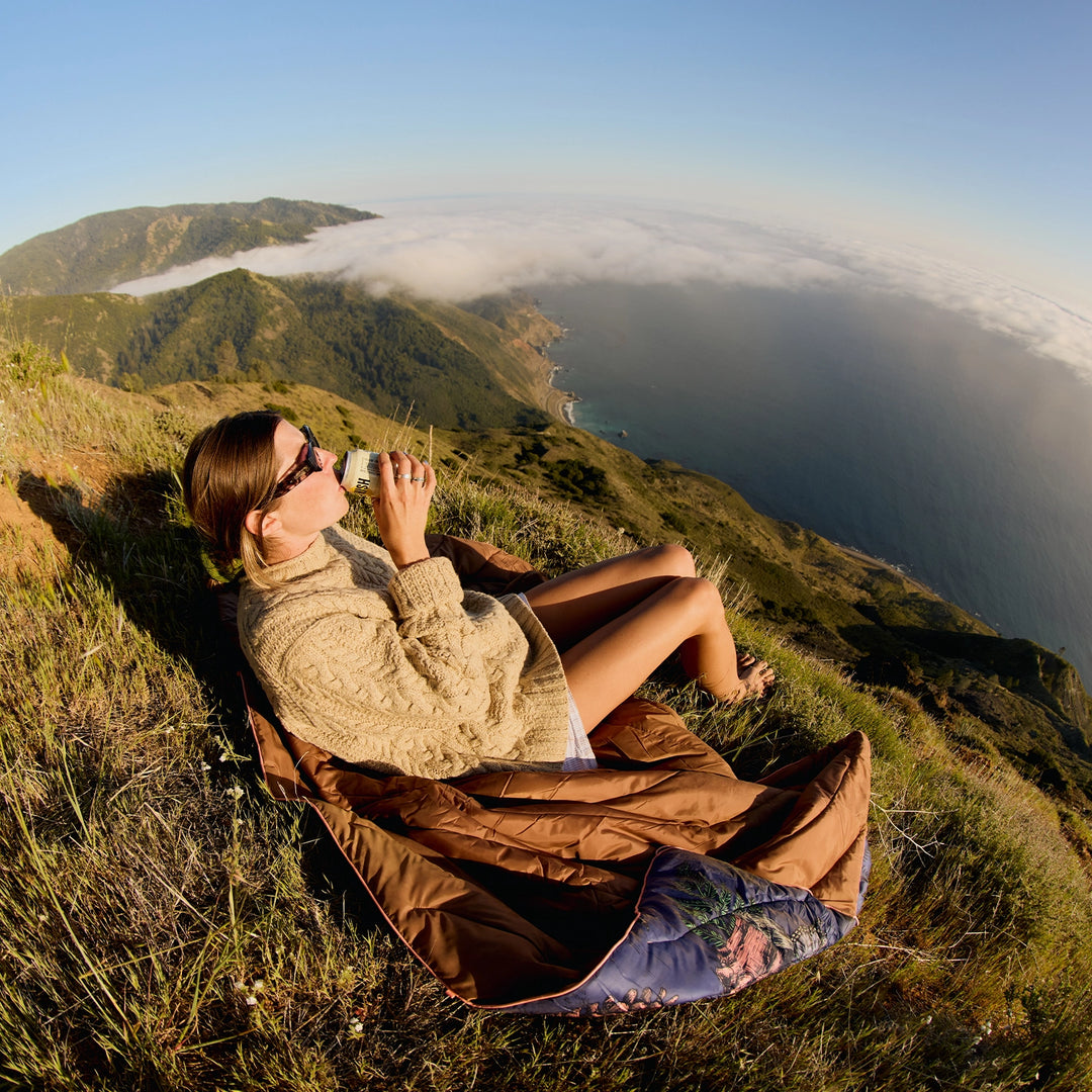 Rumpl Original Puffy Blanket 1P Forest Floor