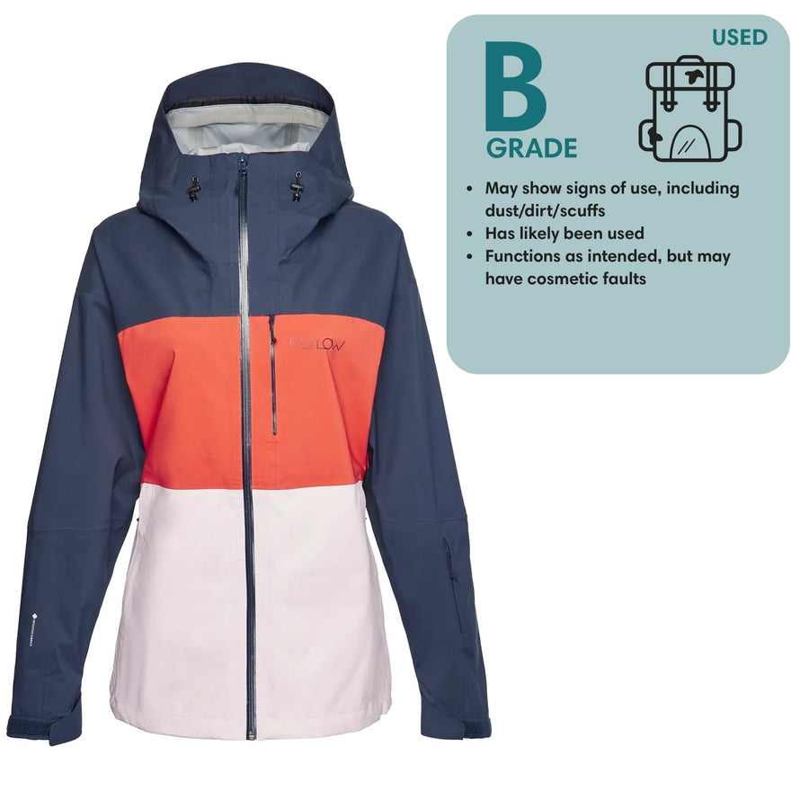 Flylow Gear Women's Lucy Jacket - Open Box for skiing, biking, backcountry, everyday, hiking, fly view