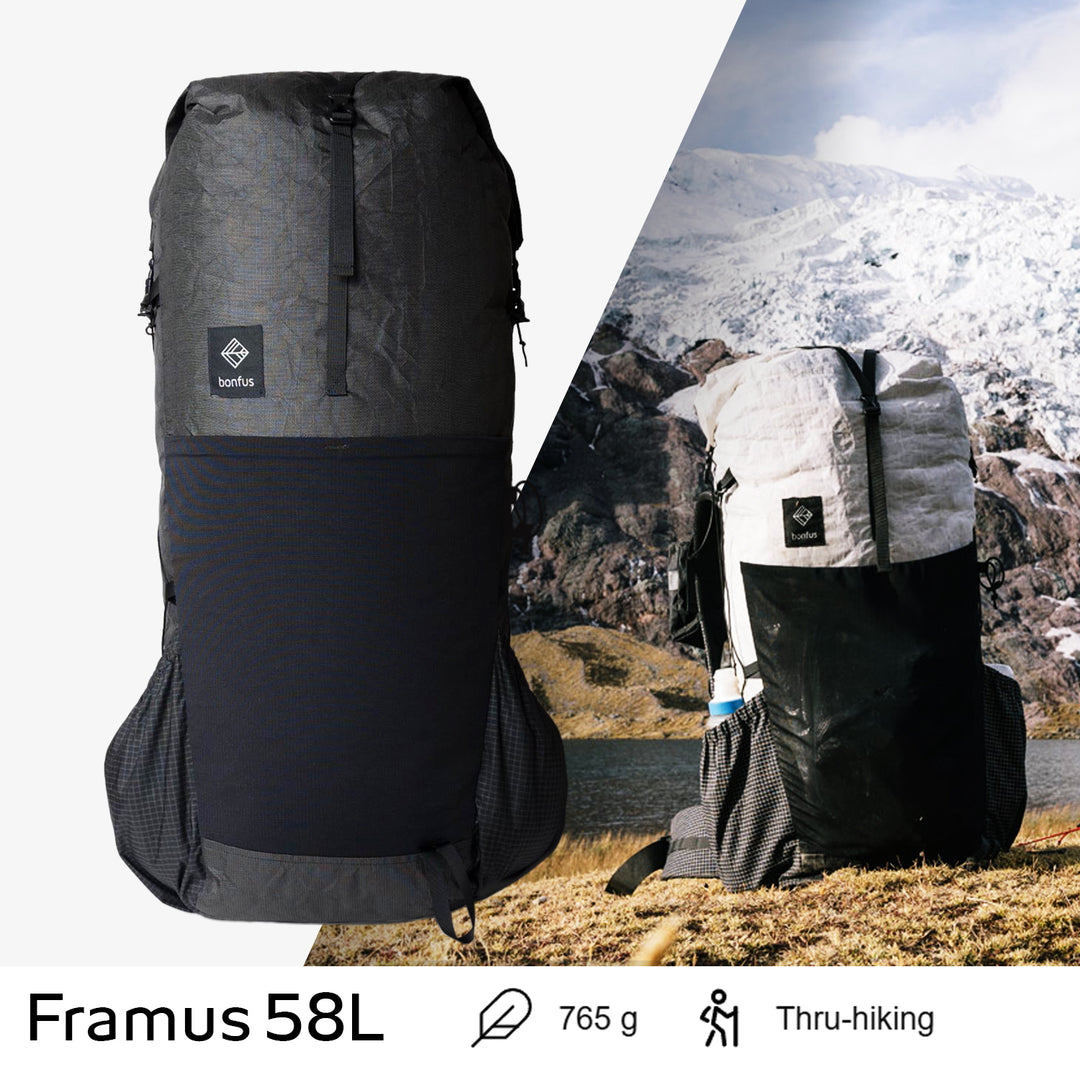 Bonfus Framus 58L Ultralight Pack