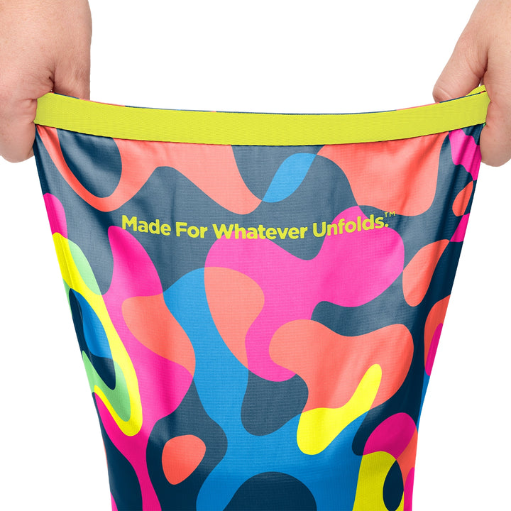 Rumpl Original Puffy Blanket 1P Hyper Abstraction