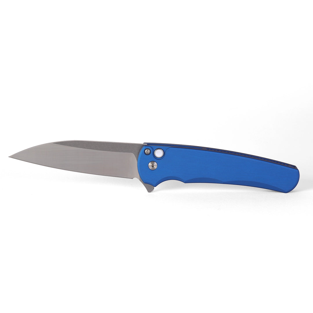 Pro-Tech Malibu Flipper Wharncliffe 5300-LTD Blue