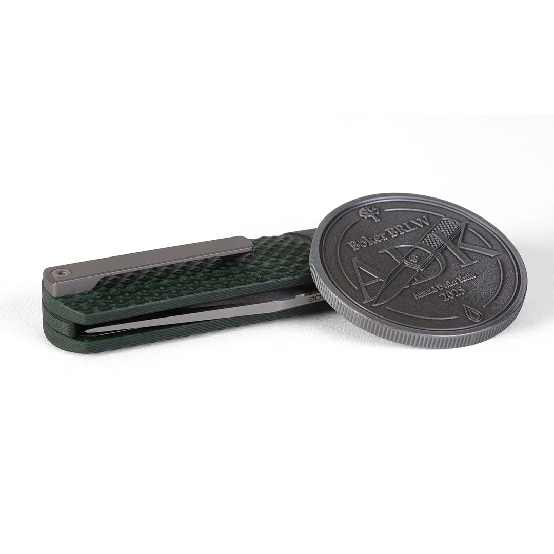 Böker Solingen BRLW Bottle Green Micarta Exclusive