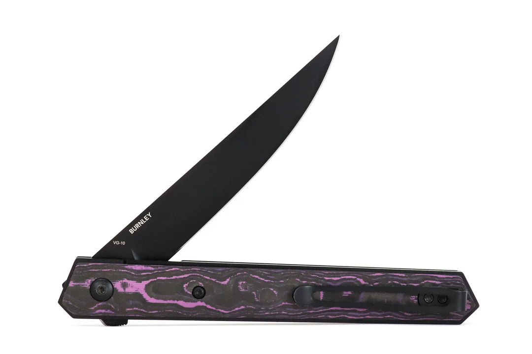 Boker Kwaiken Air & Air Mini Fat Carbon Purple Rain Folding Knife – Kaviso