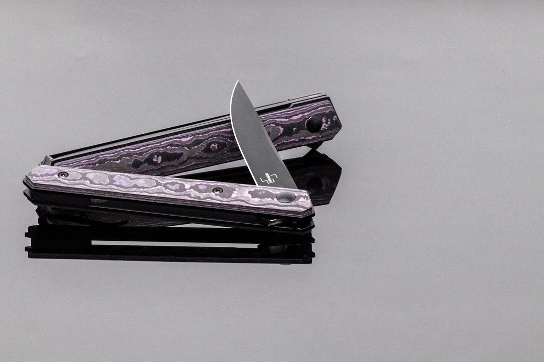 Boker Kwaiken Air & Air Mini Fat Carbon Purple Rain