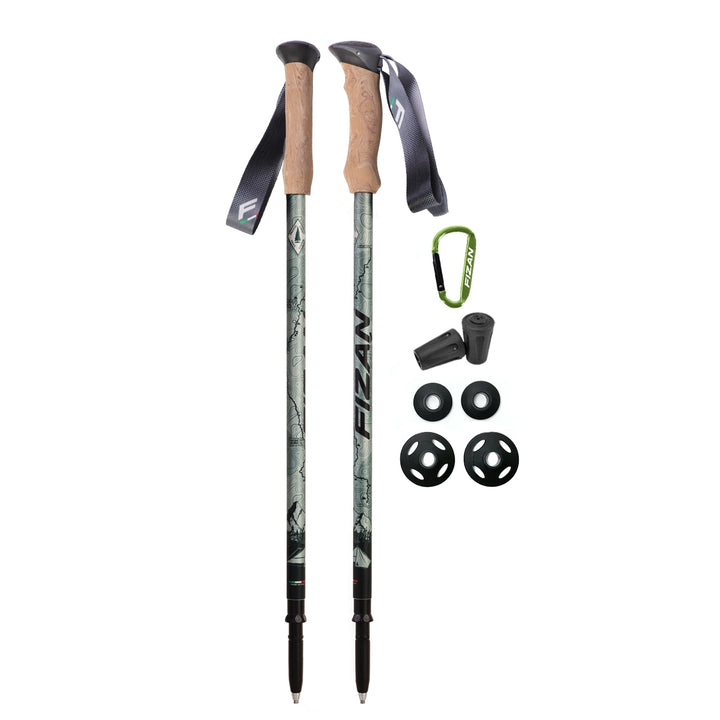 Kaviso x Fizan Compact Trekking Poles PCT Edition