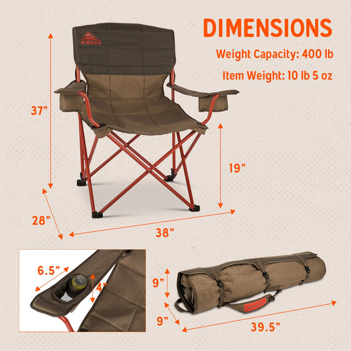 Kelty Deluxe Lounge Chair - 1 Person