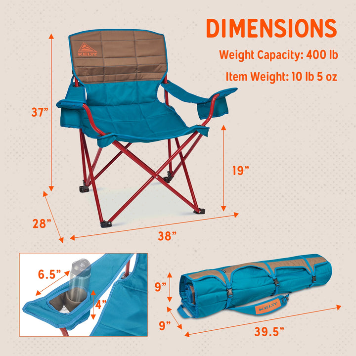 Kelty Deluxe Lounge Chair - 1 Person