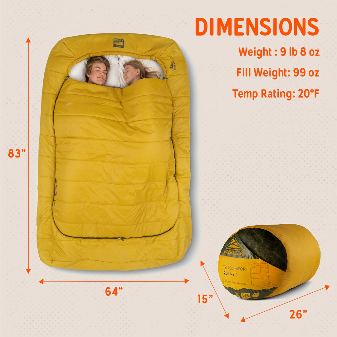 Kelty Tru Comfort Doublewide Sleeping Bag