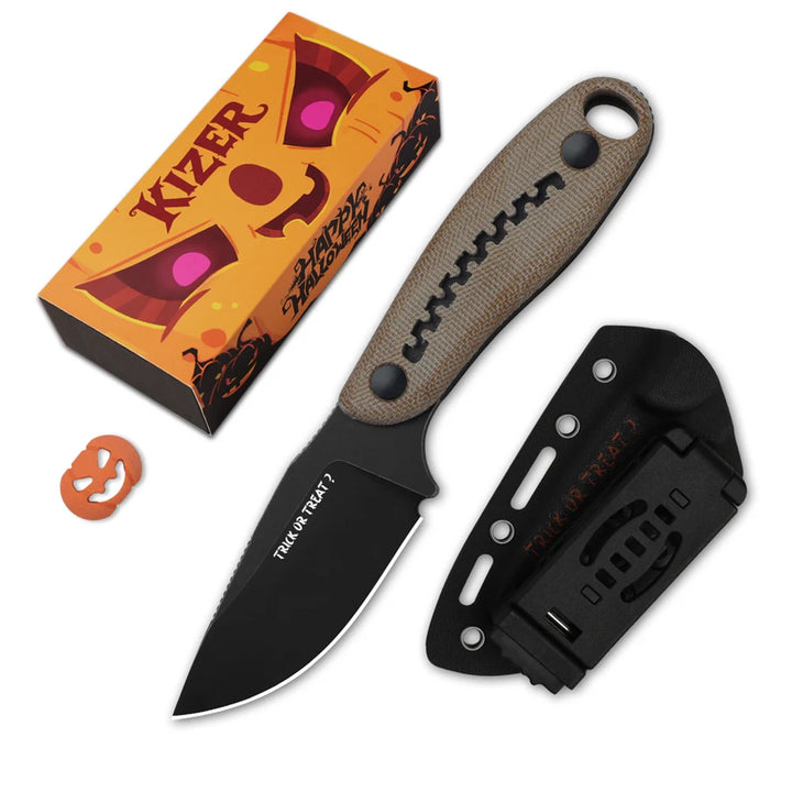 Kizer Hare Halloween Limited Edition Fixed Blade