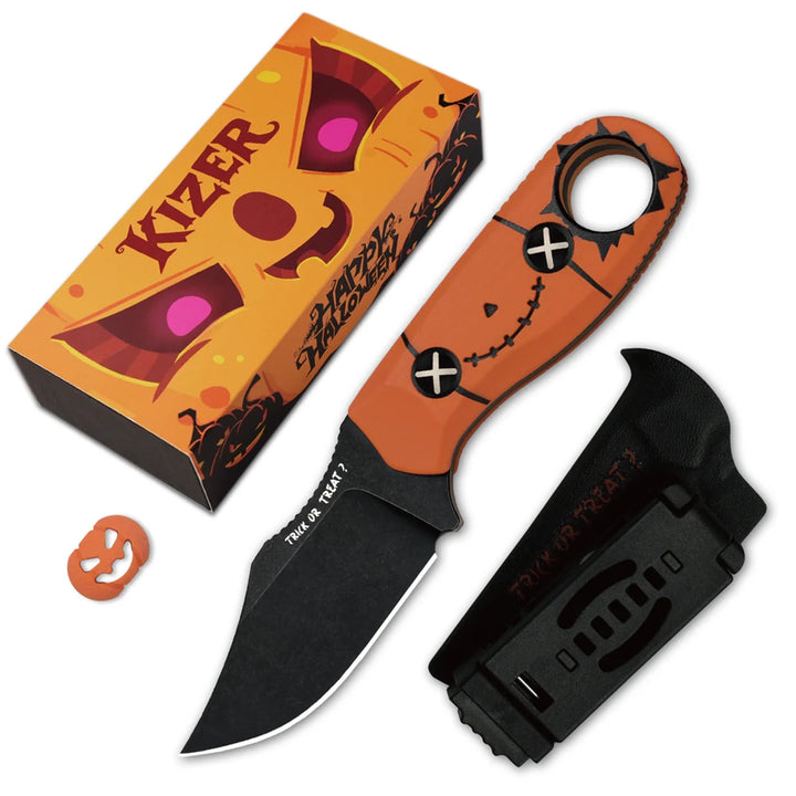 Kizer Beaver 2 Halloween Limited Edition Fixed Blade