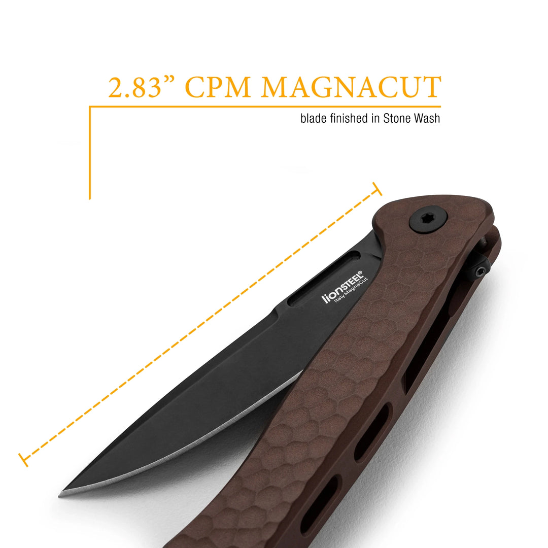 LionSTEEL Emmet Solid Compact Folding Knife