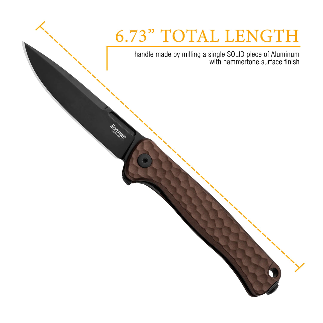 LionSTEEL Emmet Solid Compact Folding Knife