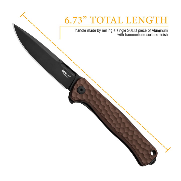 LionSTEEL Emmet Solid Compact Folding Knife
