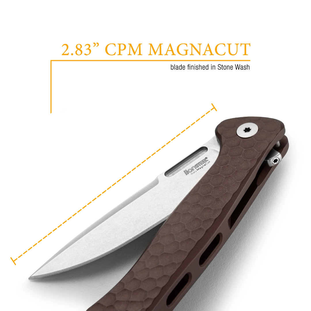 LionSTEEL Emmet Solid Compact Folding Knife