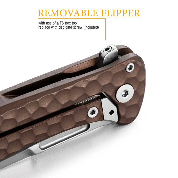 LionSTEEL Emmet Solid Compact Folding Knife