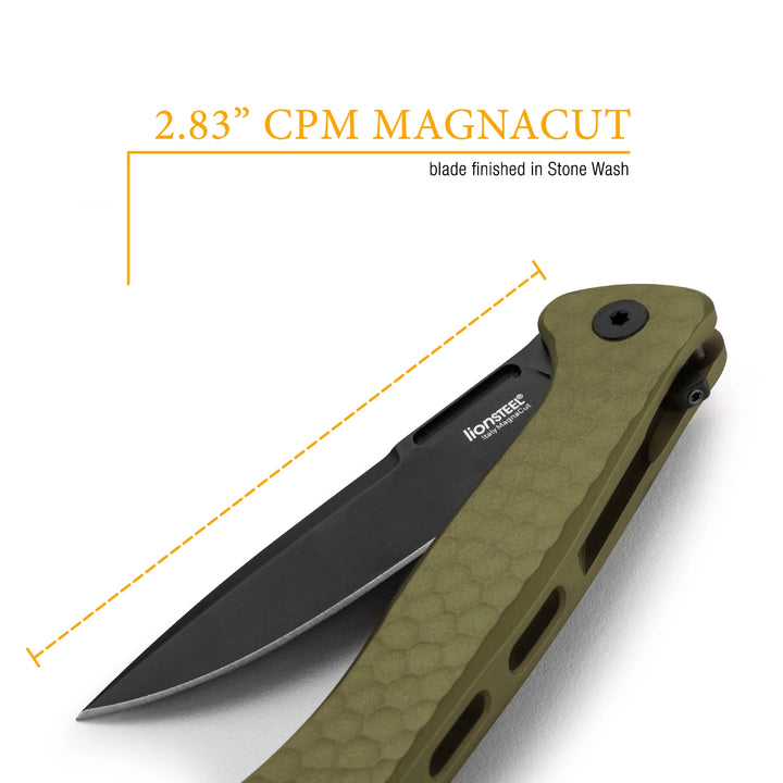 LionSTEEL Emmet Solid Compact Folding Knife