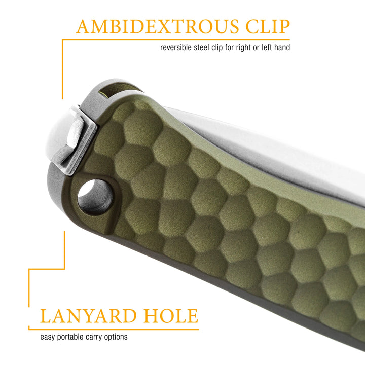 LionSTEEL Emmet Solid Compact Folding Knife
