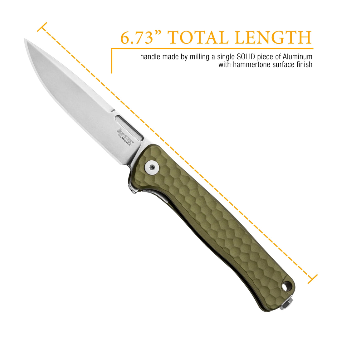 LionSTEEL Emmet Solid Compact Folding Knife