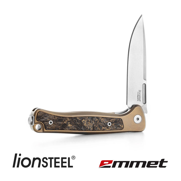 LionSTEEL Emmet Solid Compact Folding Knife