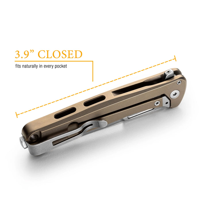 LionSTEEL Emmet Solid Compact Folding Knife