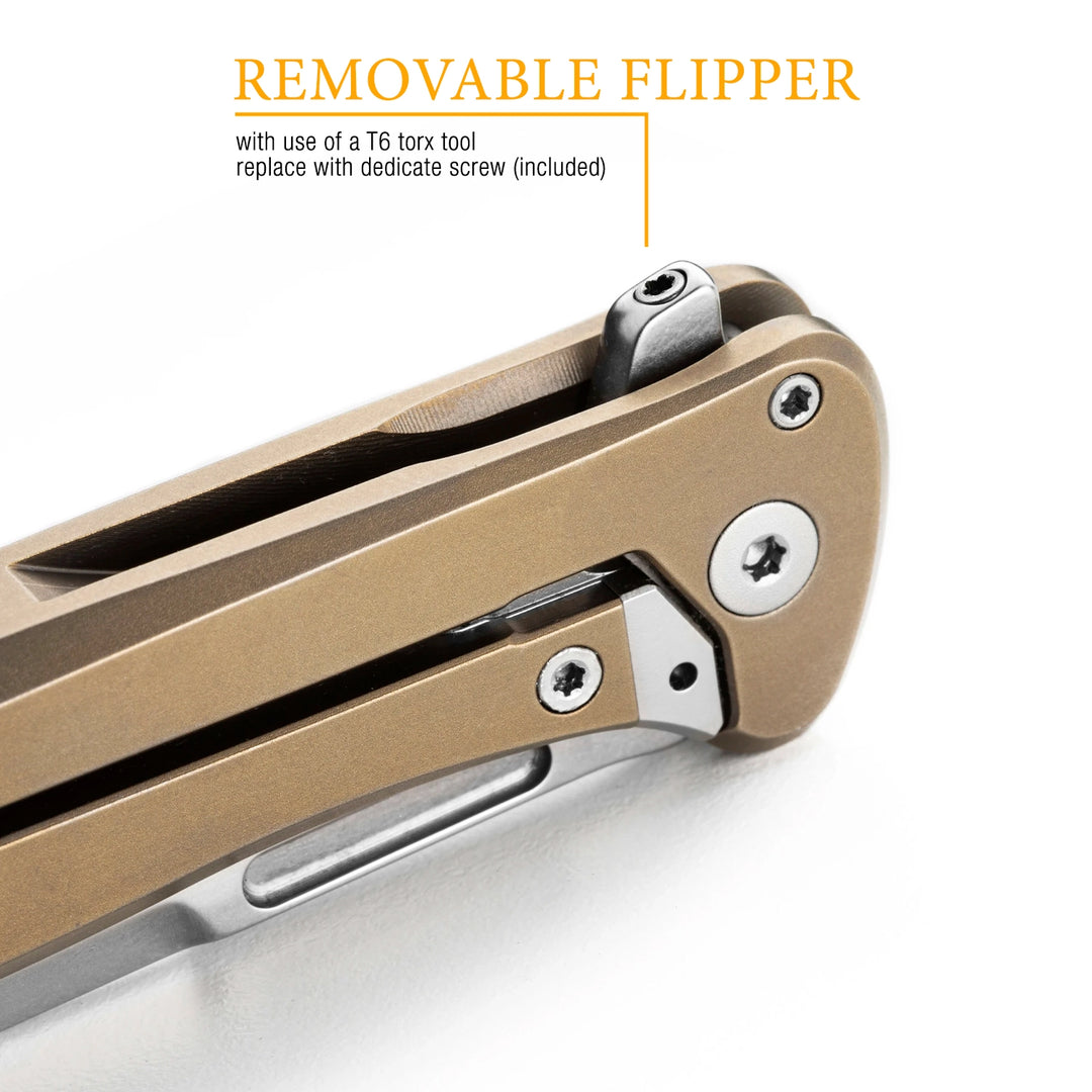 LionSTEEL Emmet Solid Compact Folding Knife