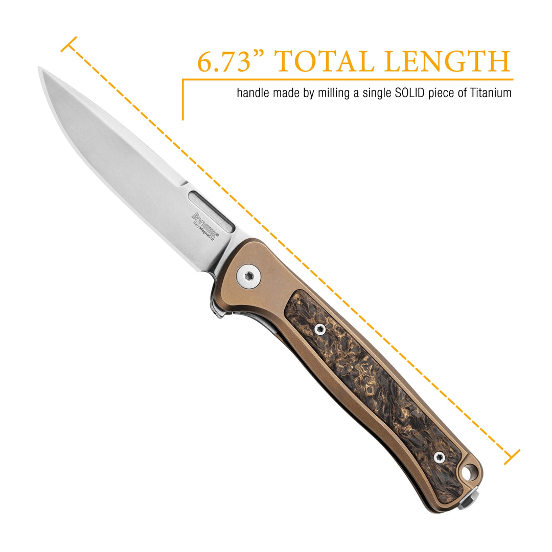 LionSTEEL Emmet Solid Compact Folding Knife