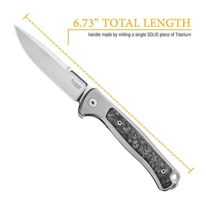 LionSTEEL Emmet Solid Compact Folding Knife