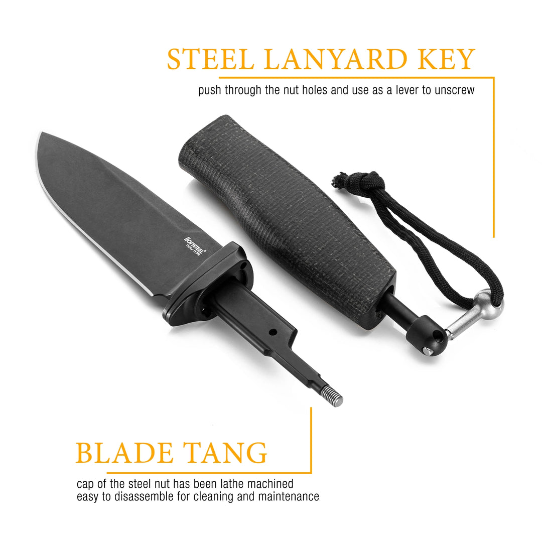 LionSTEEL ACHA Fixed Blade