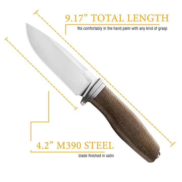 LionSTEEL ACHA Fixed Blade