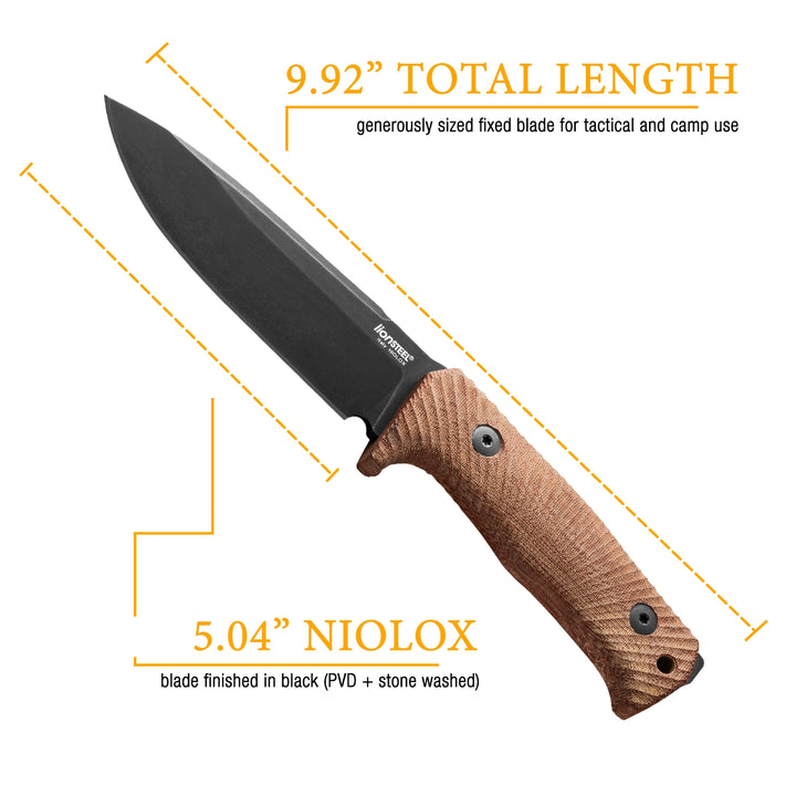 LionSTEEL T5 Solid Fixed Blade