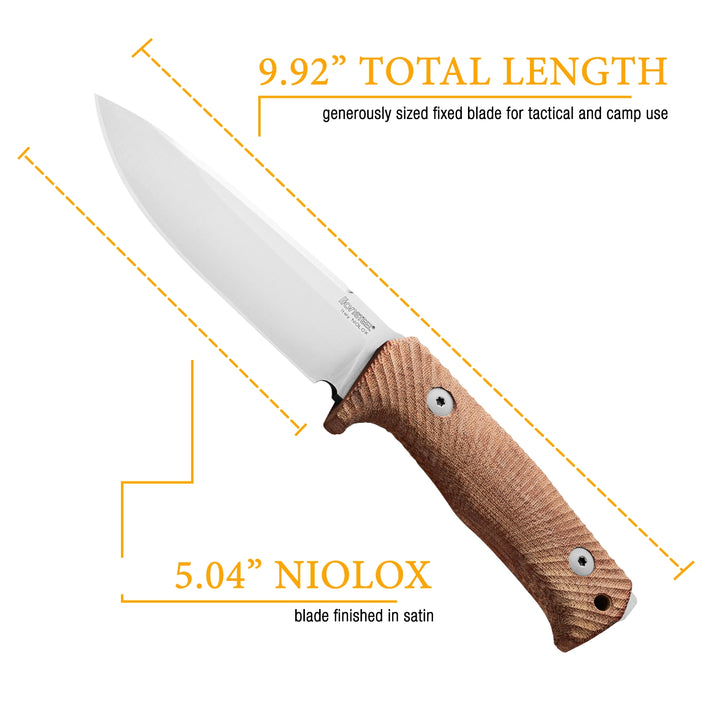 LionSTEEL T5 Solid Fixed Blade