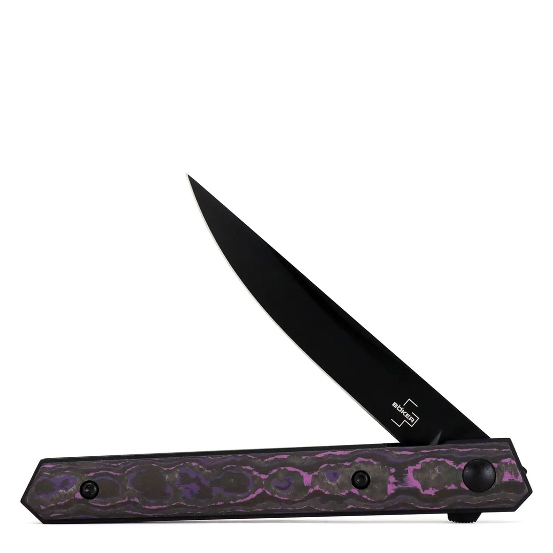 Boker Kwaiken Air & Air Mini Fat Carbon Purple Rain