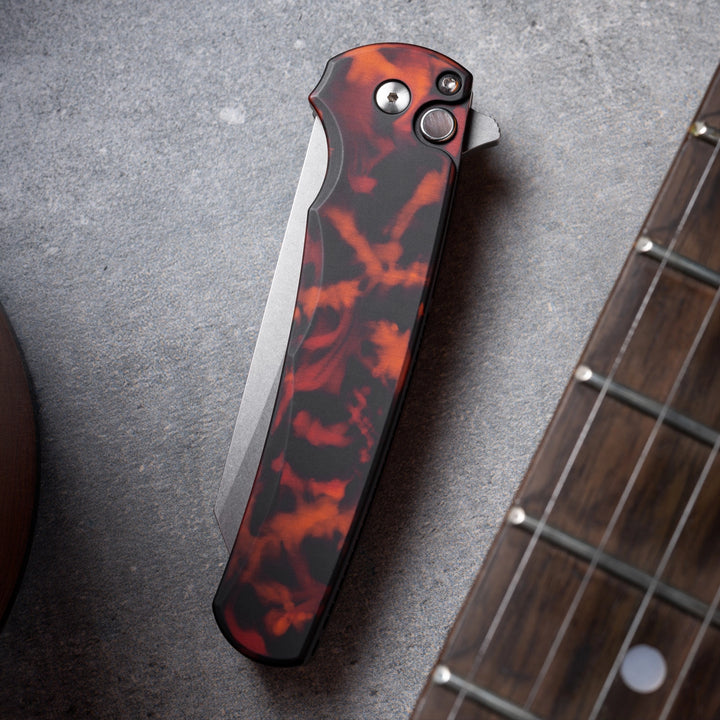 Pro-Tech Malibu Flipper Reverse Tanto MagnaCut — Magnacut Folding Knife