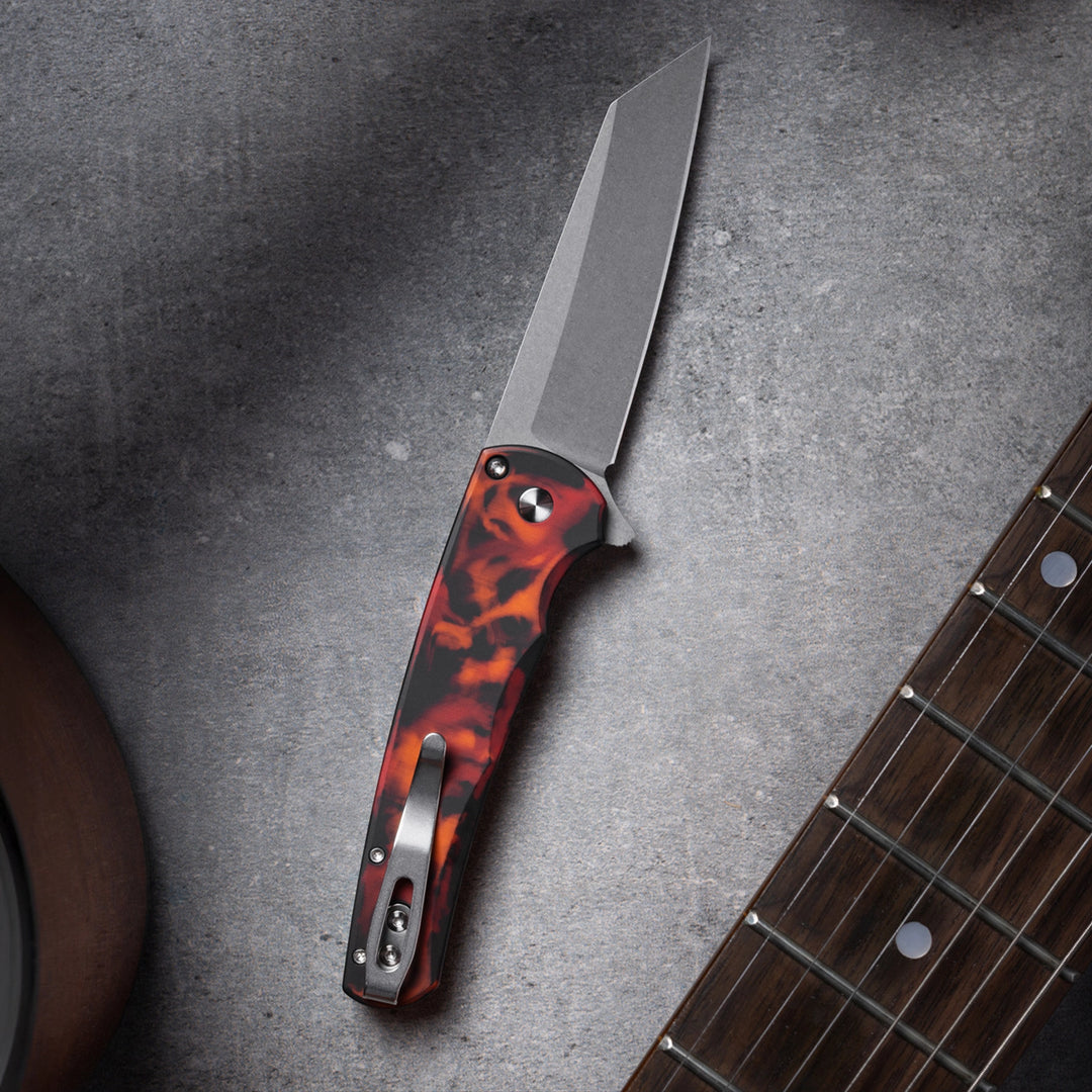 Pro-Tech Malibu Flipper Reverse Tanto MagnaCut — Magnacut Folding Knife