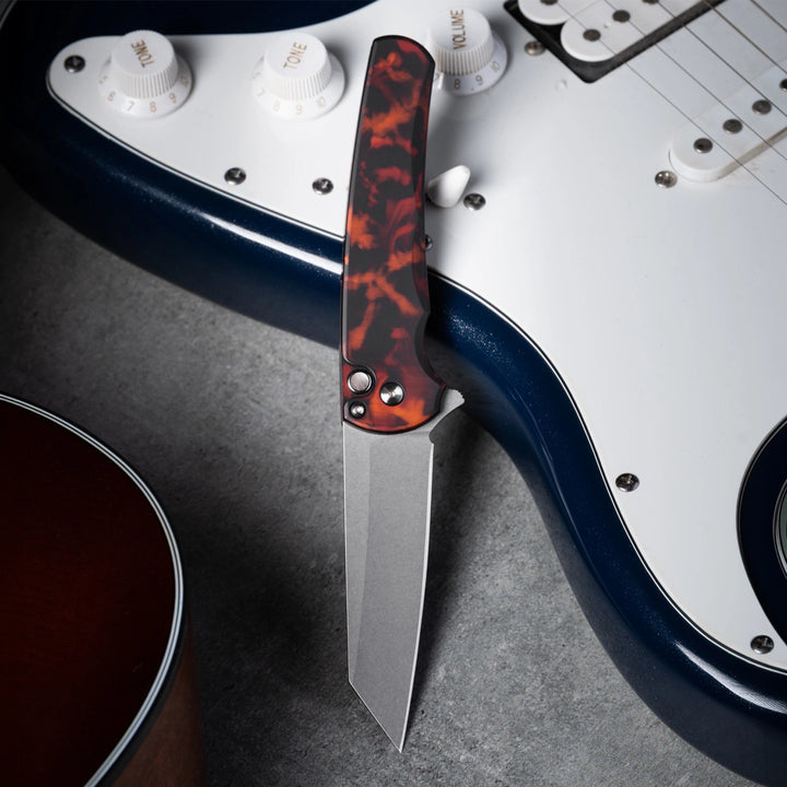 Pro-Tech Malibu Flipper Reverse Tanto MagnaCut — Magnacut Folding Knife