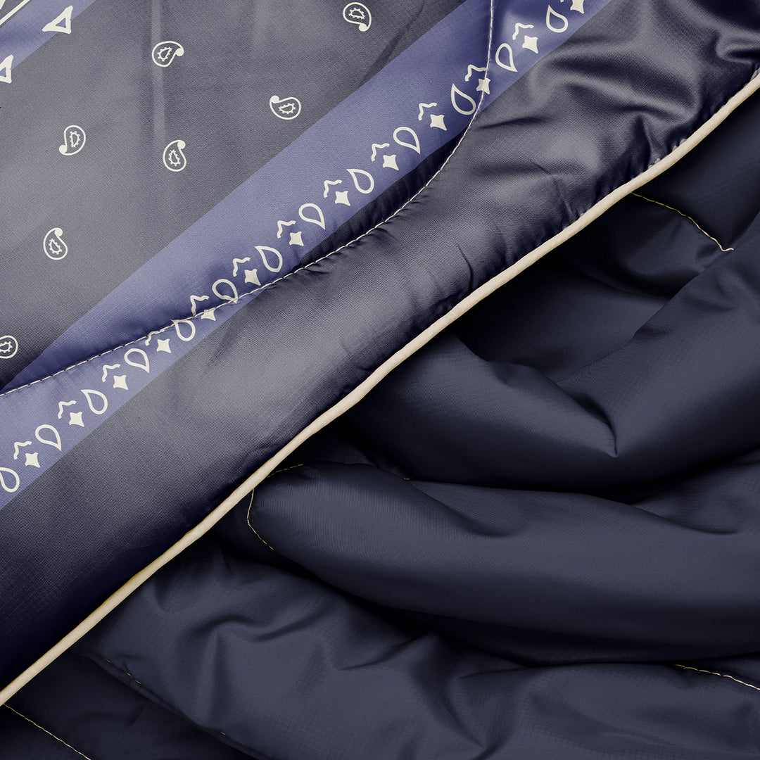 Rumpl Original Puffy Blanket 1P Midnight Mesa Bandana
