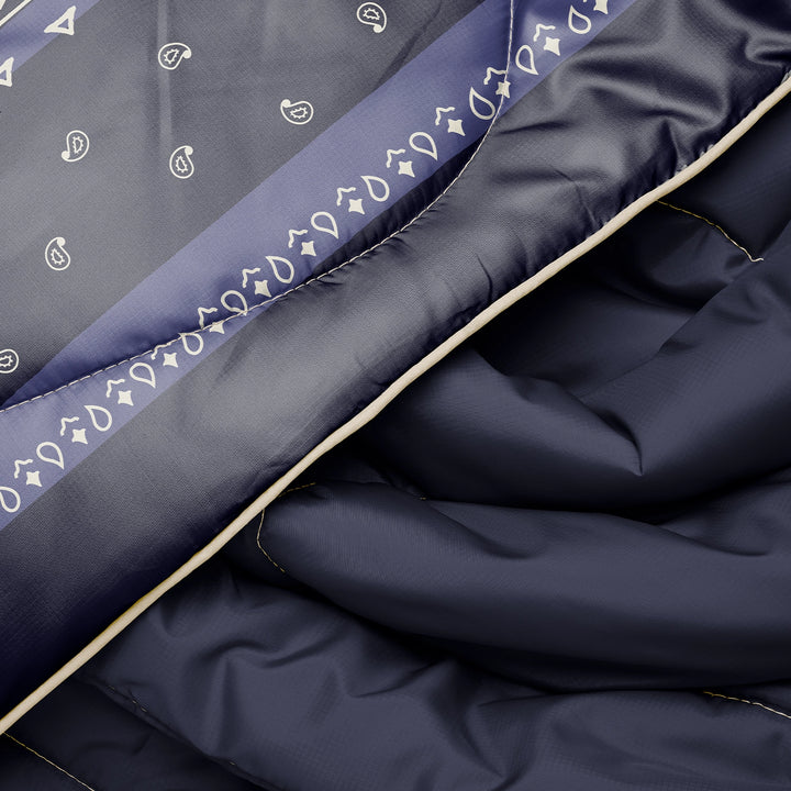 Rumpl Original Puffy Blanket 1P Midnight Mesa Bandana