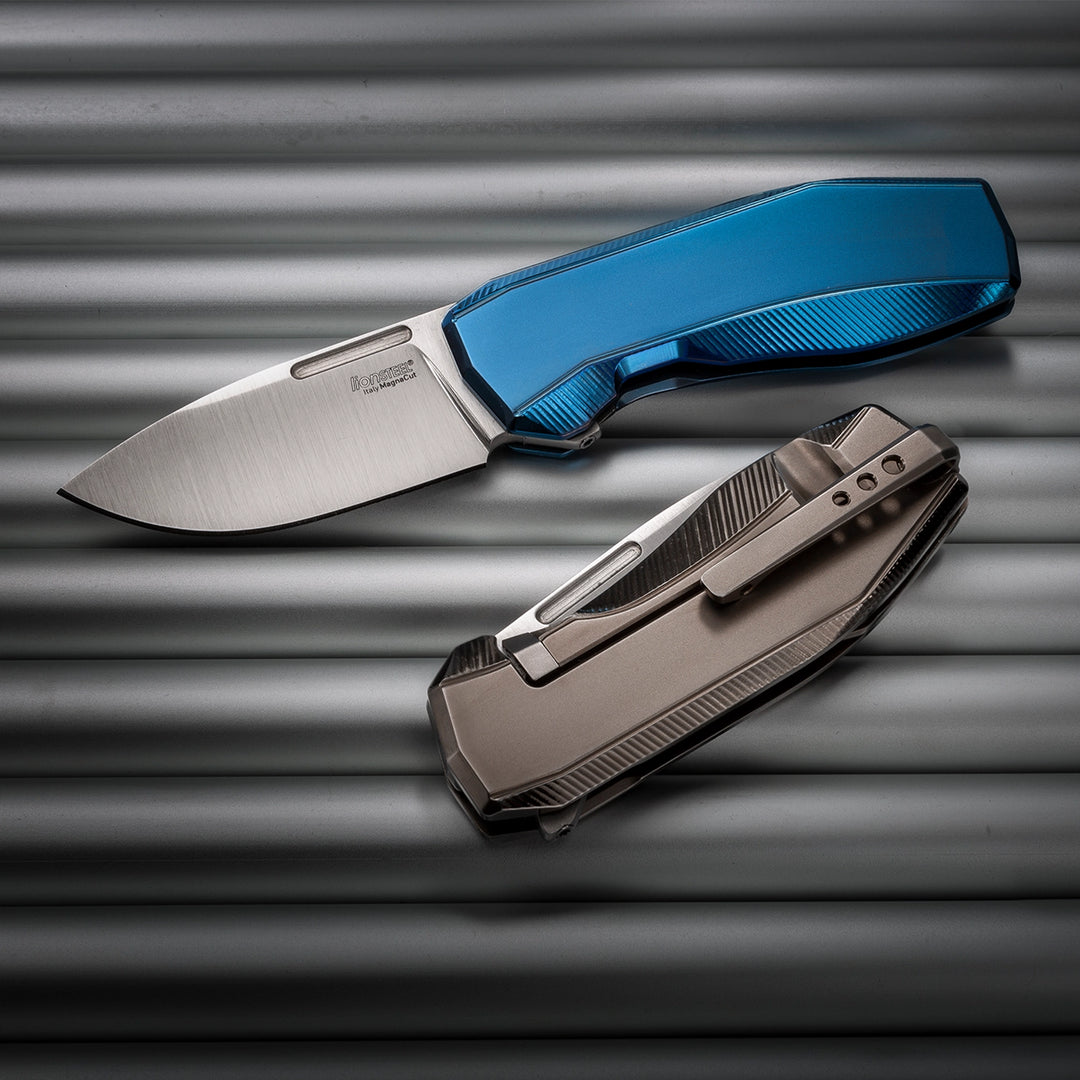 LionSTEEL Titanium Screwless Frame Lock – Kaviso - Main Image