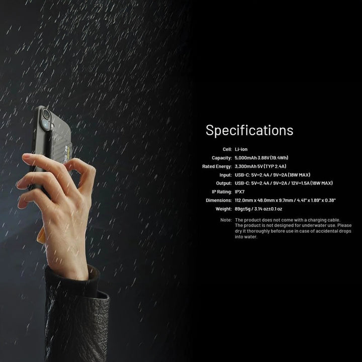 Nitecore NB Air Ultralight Slim Power Bank