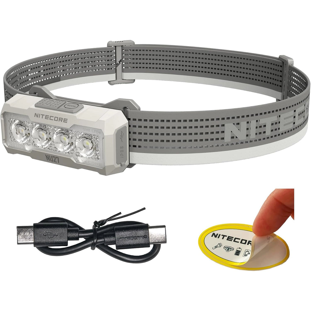 Nitecore NU27W Rechargeable Headlamp Alpine White