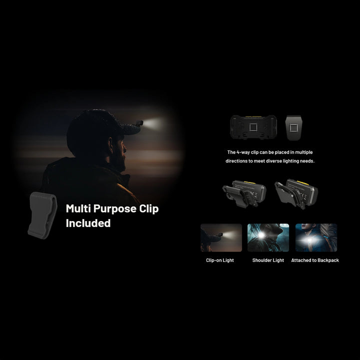 Nitecore NU27W Rechargeable Headlamp Alpine White