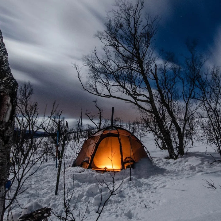 Nortent Gamme 4 Person Silnylon 4-Season Dome Tent