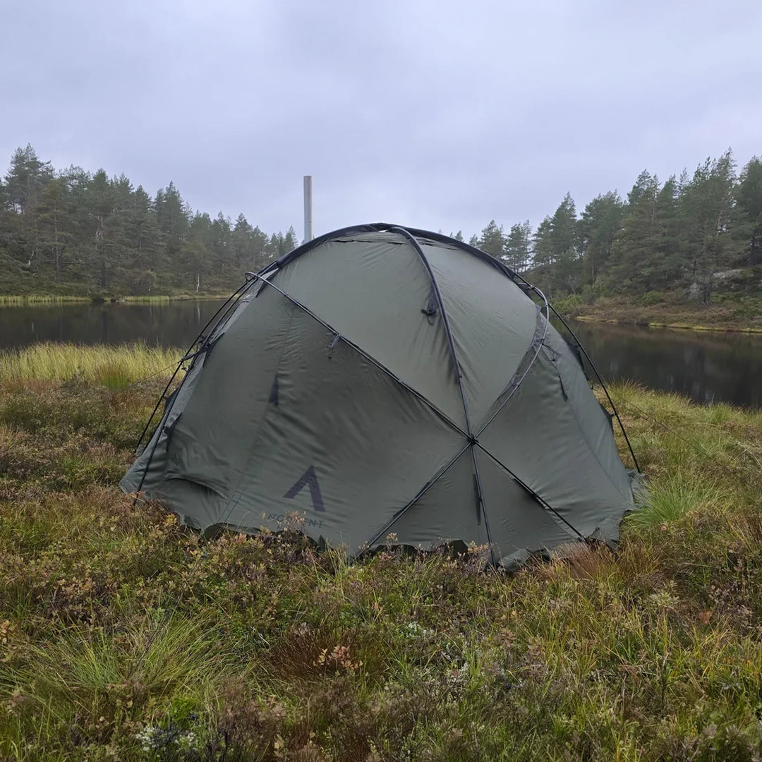Nortent Gamme 4 Person Silnylon 4-Season Dome Tent
