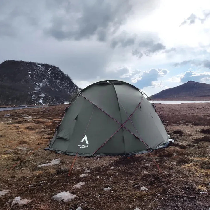 Nortent Gamme 4 Person Silnylon 4-Season Dome Tent